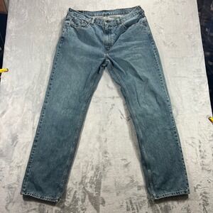 LEVI'S 559 Relaxed Straight Mens Jeans 38x34 Blue Medium Wash Denim Classic